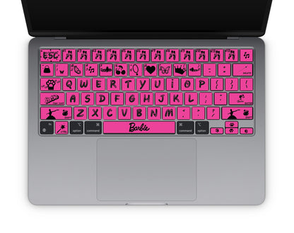 Barbie Keyboard Sticker Pack