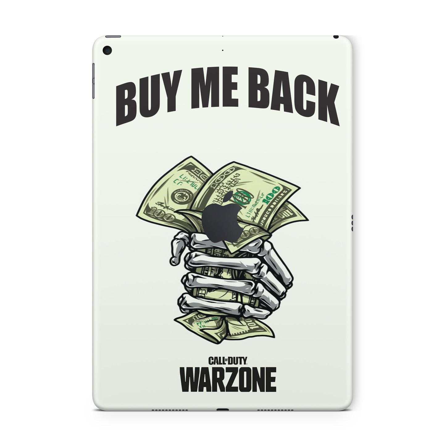 ipad skins - call of duty warzone buy me back