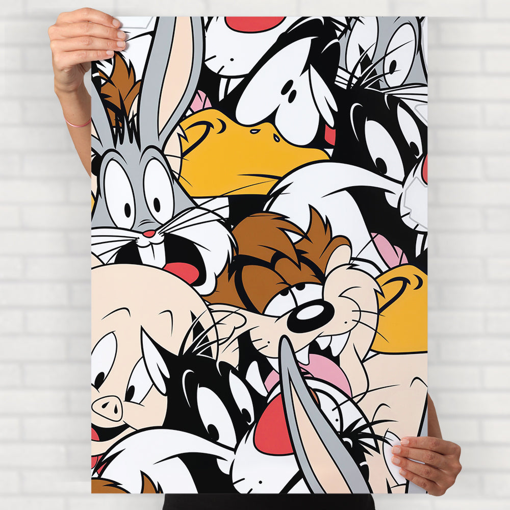 Cartoon Characters Poster