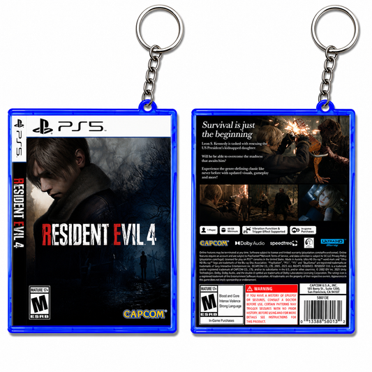 Resident Evil 4 Keychain - Electroprintz.pk