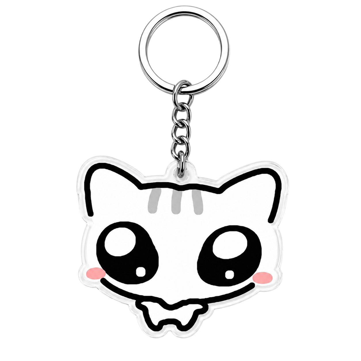 Silly Cats Acrylic Keychains Pack