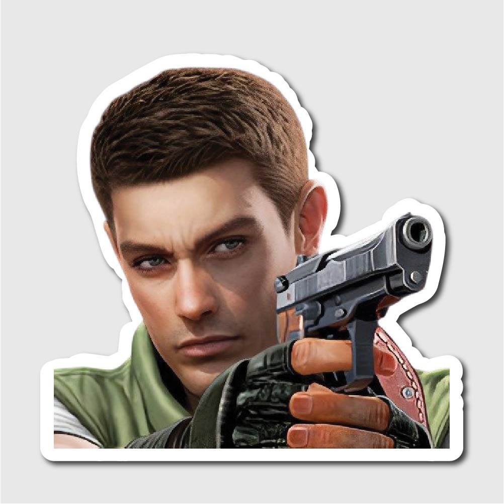 Chris Redfield Sticker