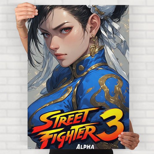 Chun Li Street Fighter 3 Poster