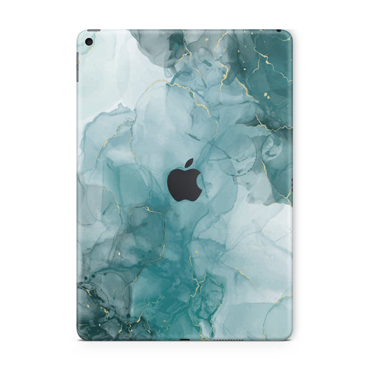 ipad skin - cloudy liquid marble texture