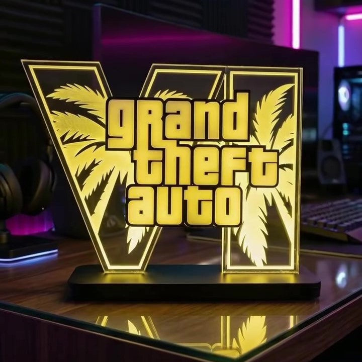 GTA 6 Acrylic Lamp