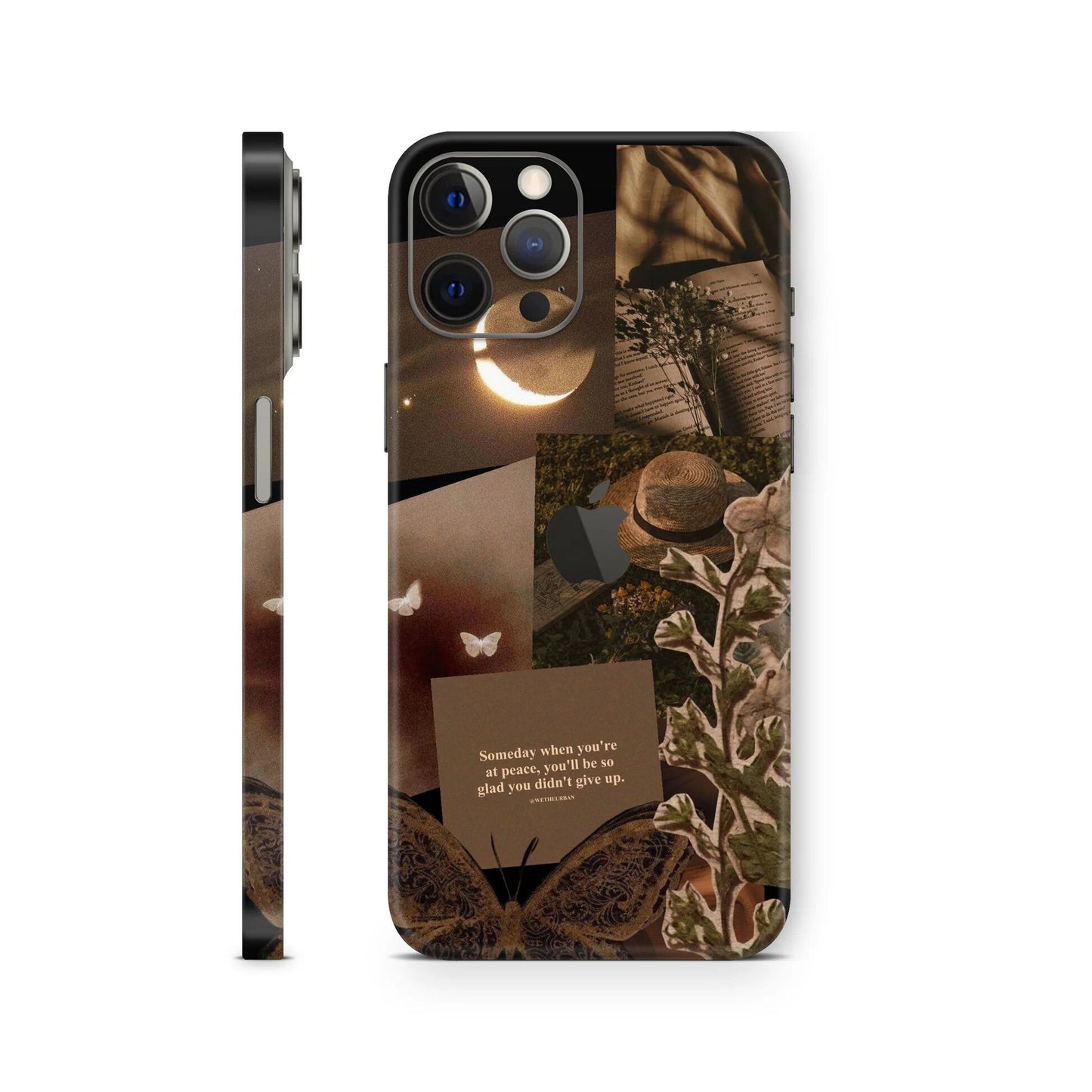 Aesthetic Brown iPhone Skin