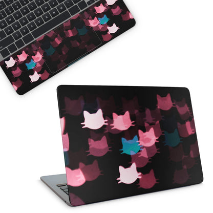 Floating Cats Laptop Skin