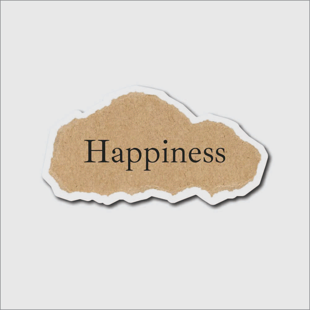 happiness stcker