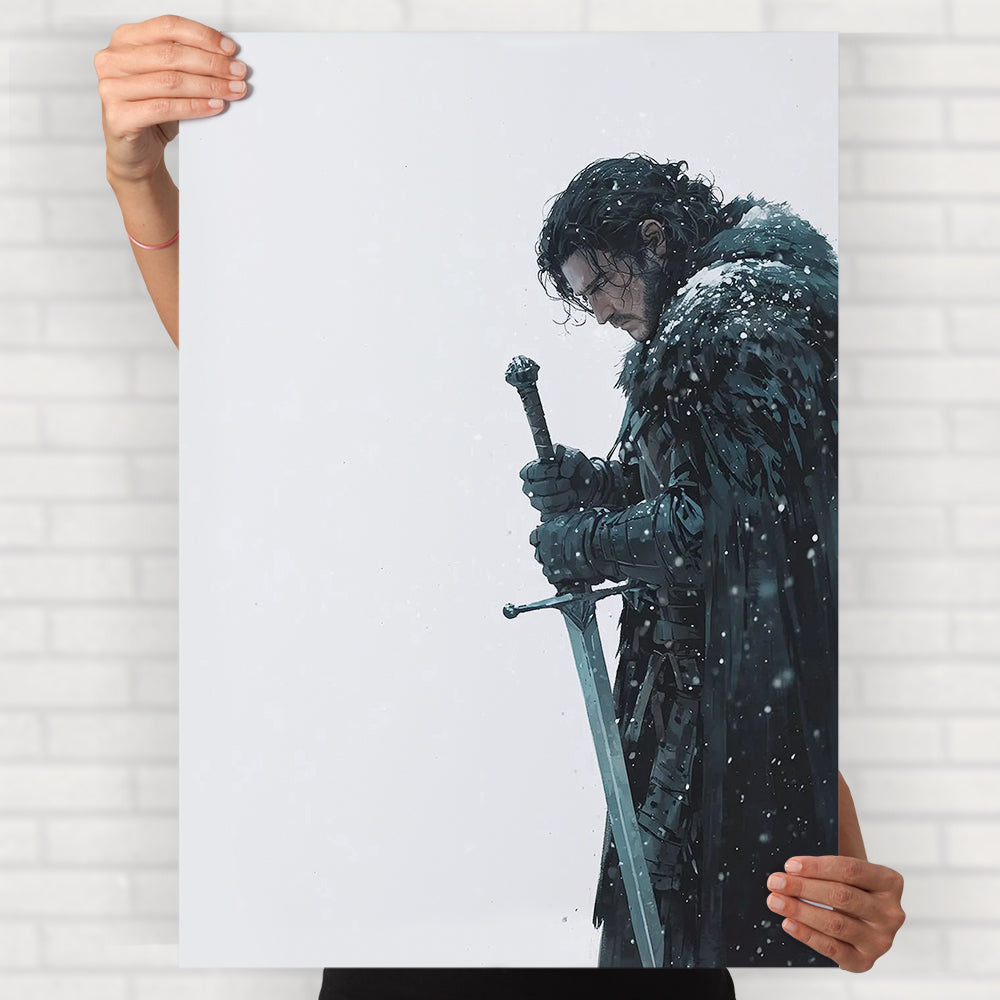 Jon Snow Game Of Thrones Poster