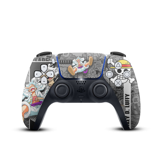 Ps5 Luffy gear 5 Controller skin 2x