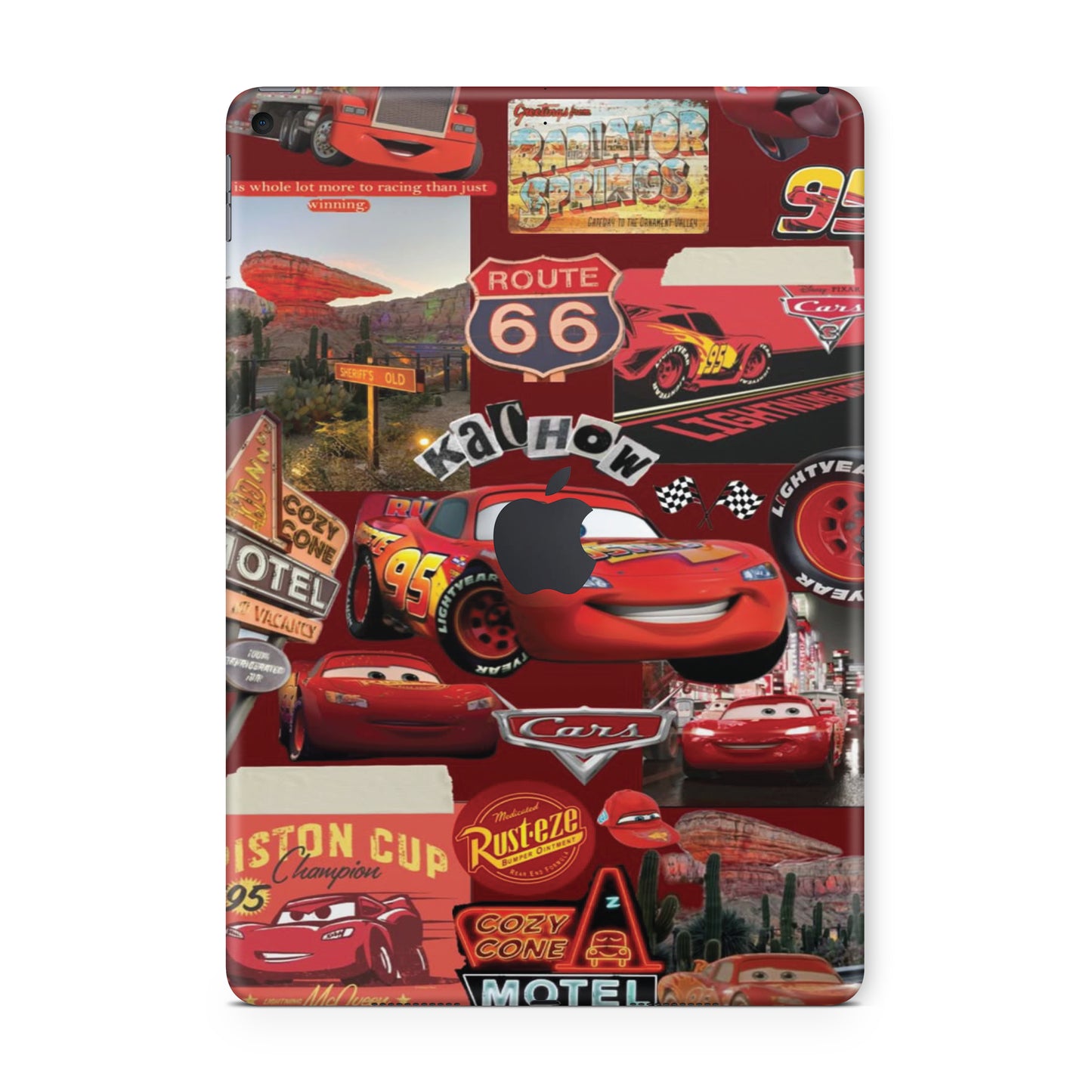 ipad skin - Lightning McQueen layout
