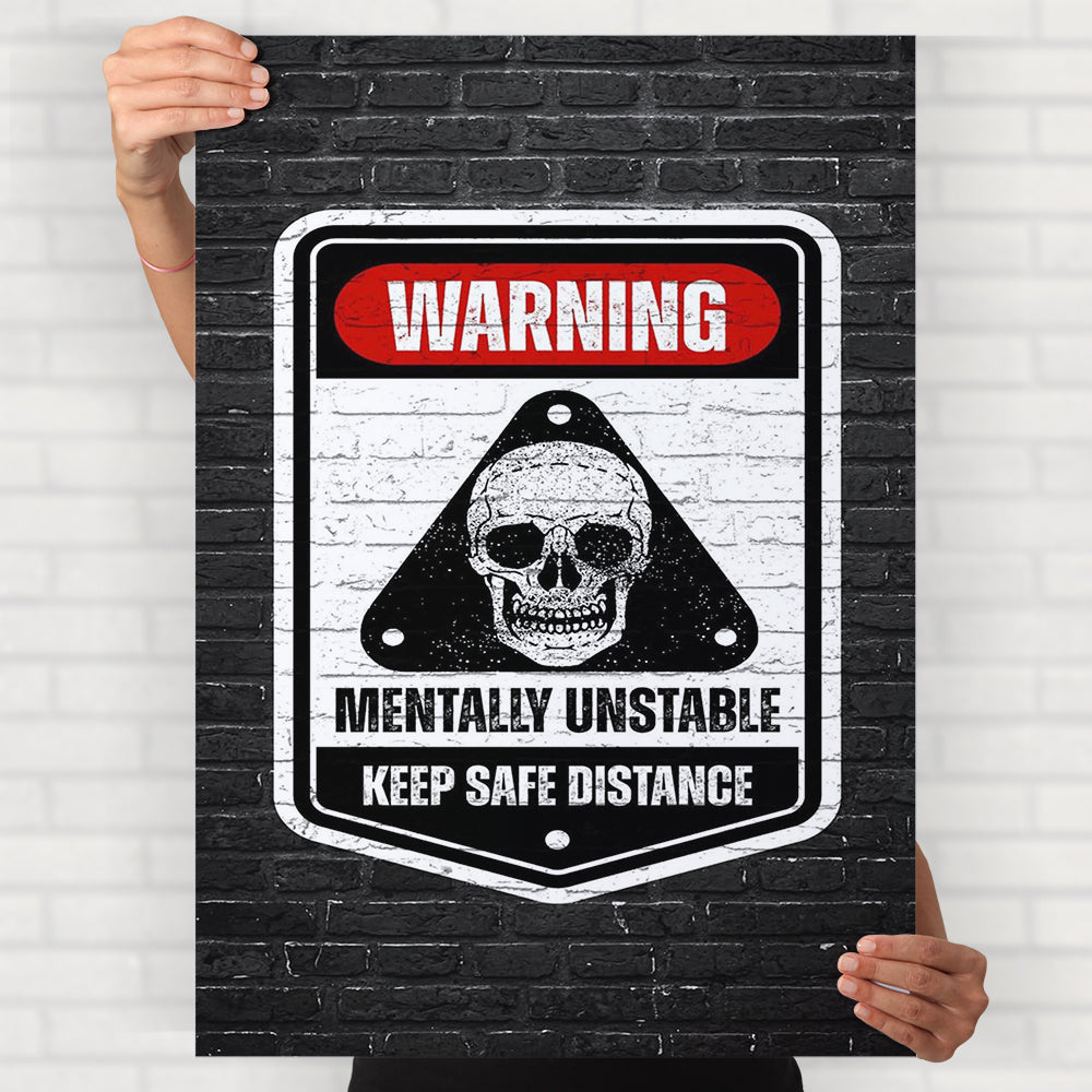 Mentally Unstable Poster