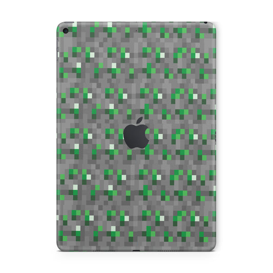 Ipad skin - minecraft emerald block skin