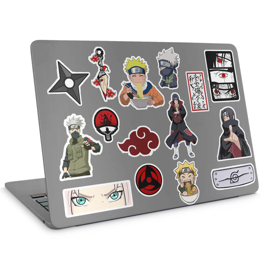 15 Naruto Stickers Pack