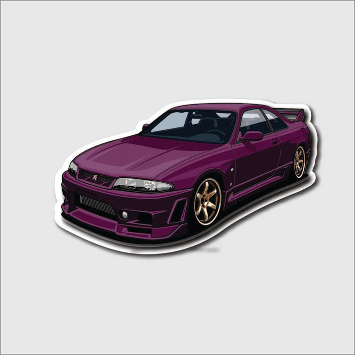 Scoline Sticker Nissan Skyline GTR Sticker