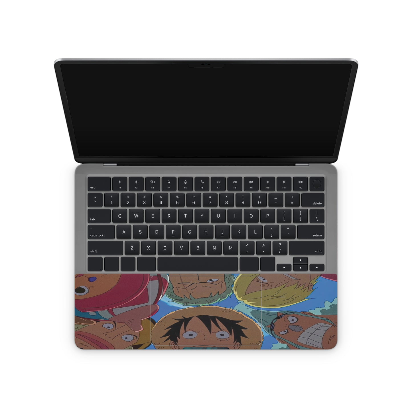 Laptop Skin - One piece characters luffy zoro inside