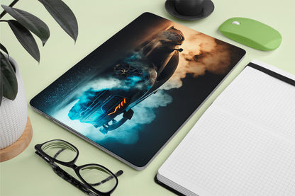 sports car design laptop skin