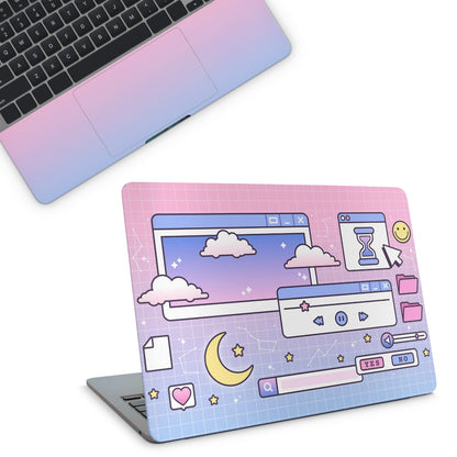 Pastel Retro Laptop Skin