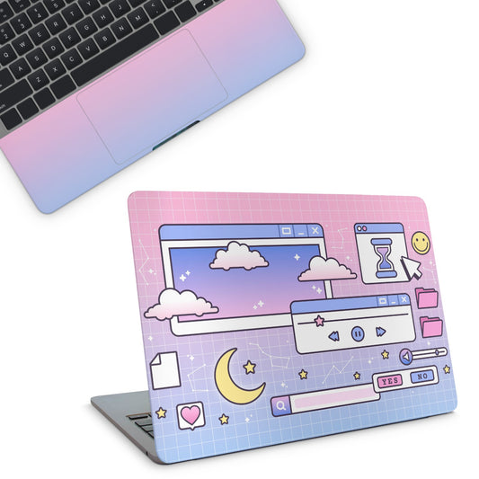 Pastel Retro Laptop Skin