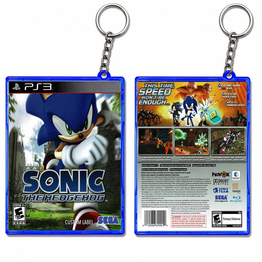 Sonic The Hedgehog Keychain