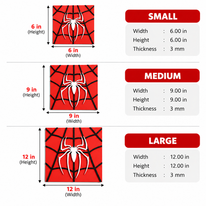 Spiderman Acrylic Wall Art