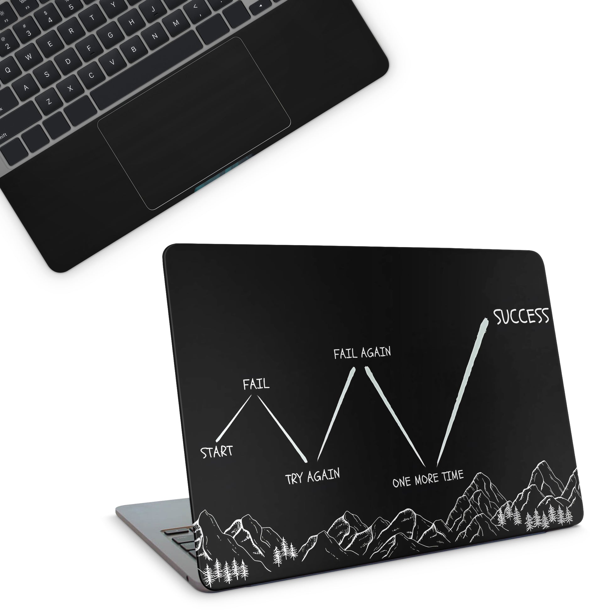 Start To Success Laptop Skin