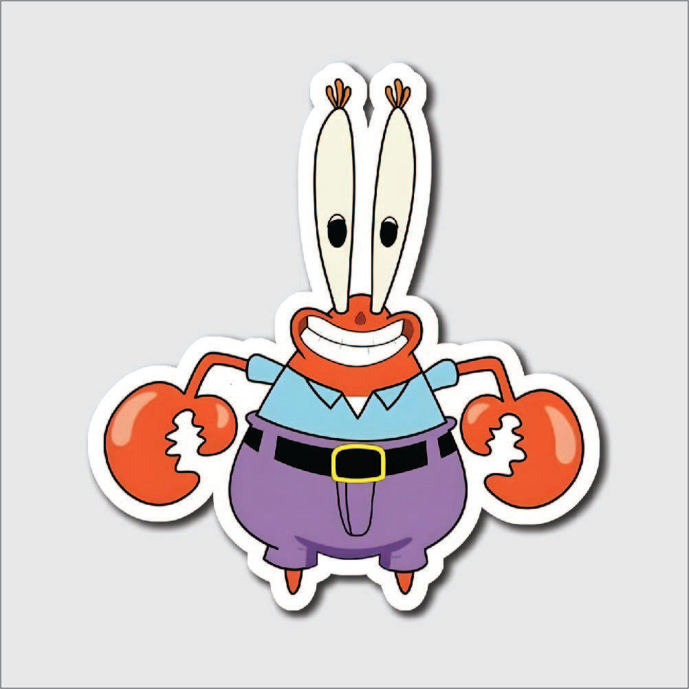Mr Karb Sticker