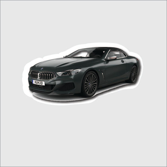 BMW 8 Series Car Sticker