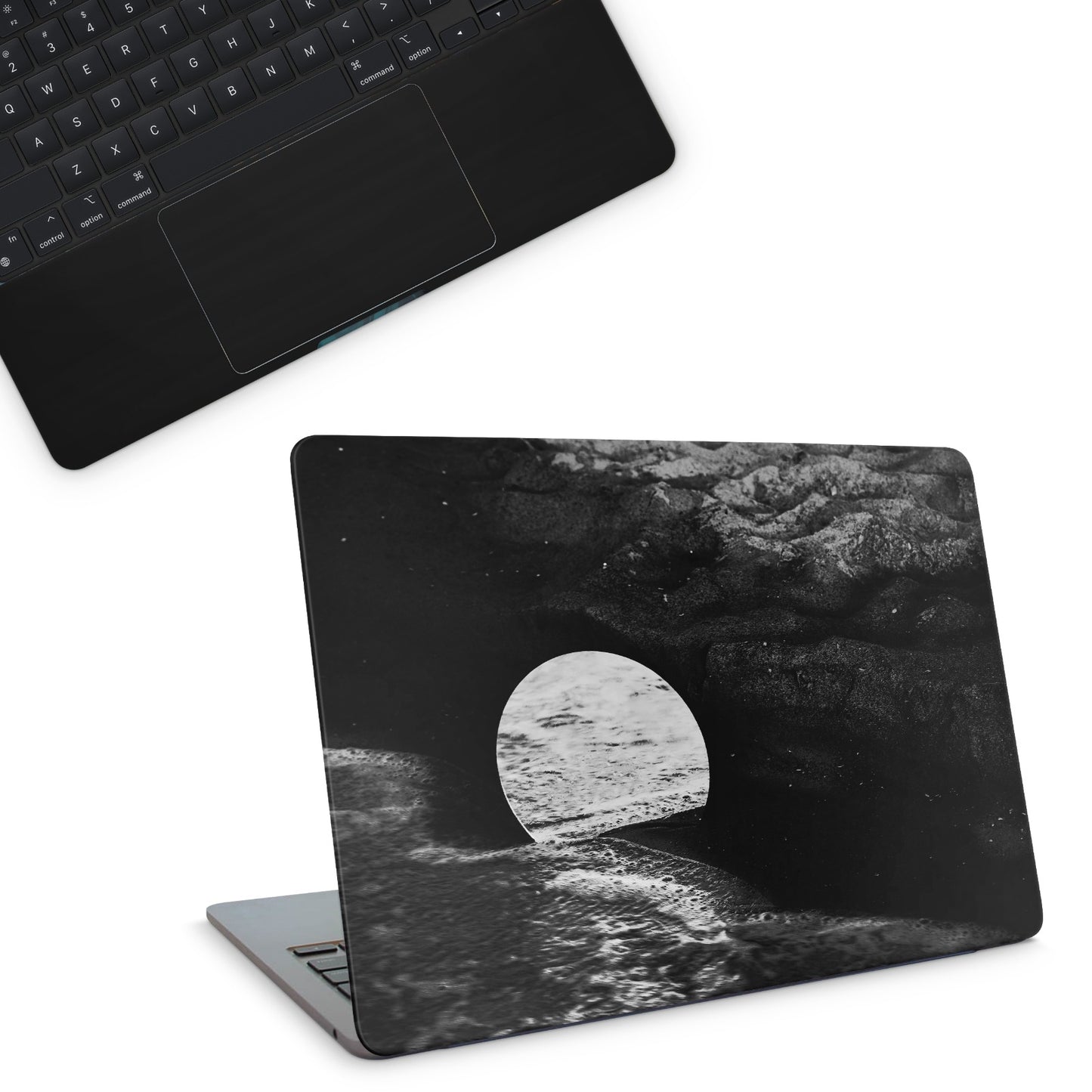 Dark Seaside Macbook Skin