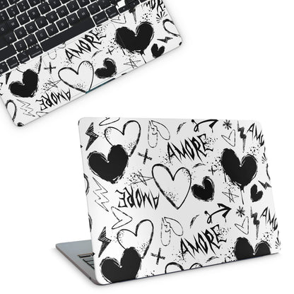 Emo Amore Macbook Skin