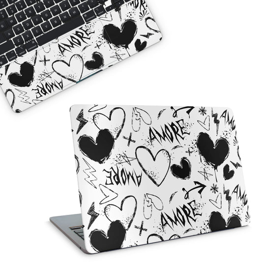 Emo Amore Macbook Skin