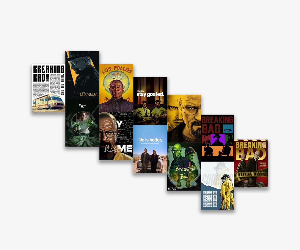 Breaking Bad Poster Set (x12 A5)
