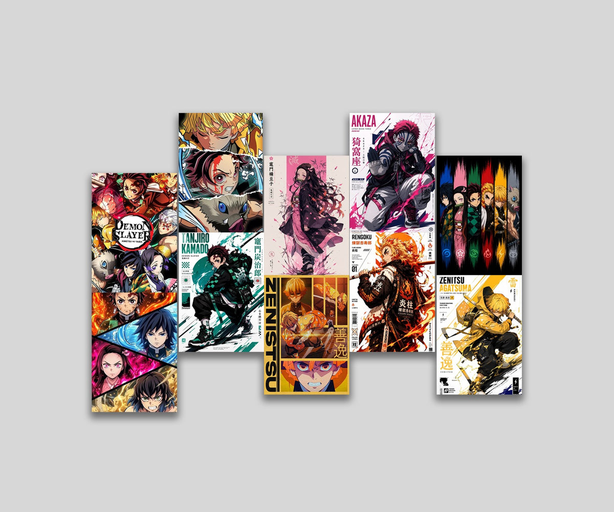 Demon Slayer Poster Set (x10 A5)