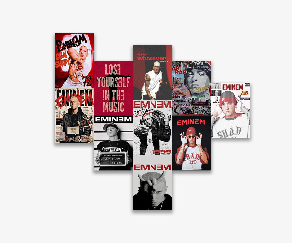Eminem Poster Set (x10 A5)