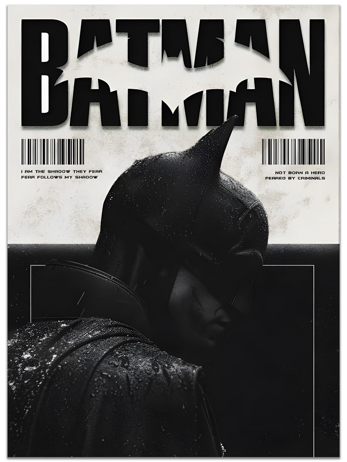 Batman Newspaper Poster