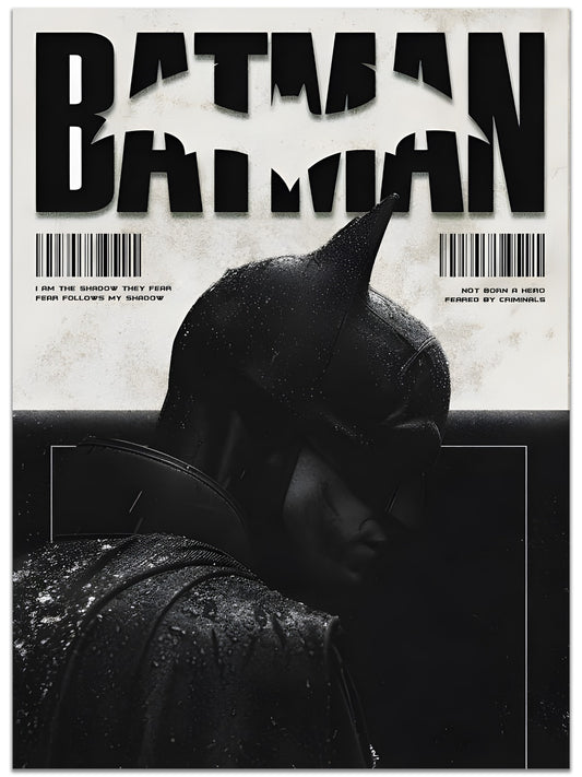 Batman Newspaper Poster