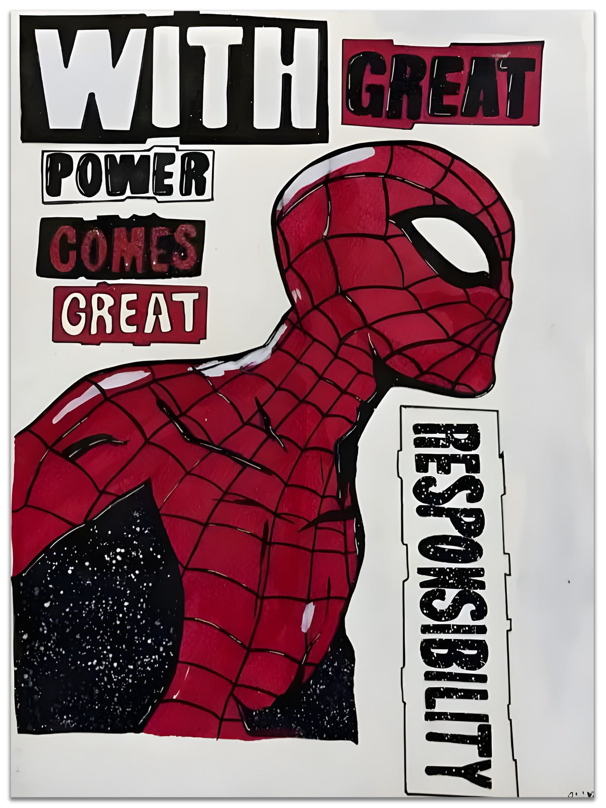 With Great Power Comes Great Responsibility Poster