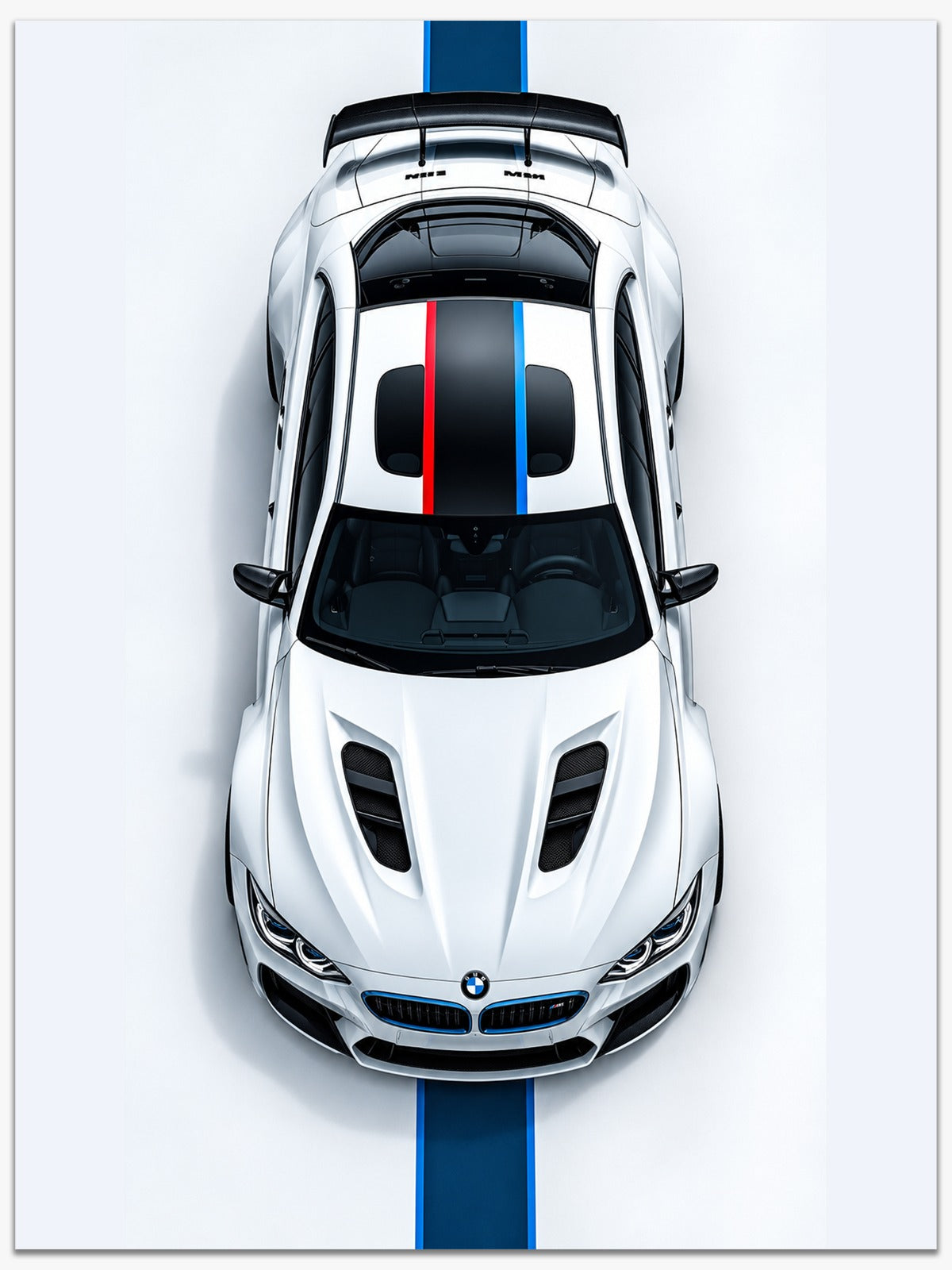 BMW Upview Poster