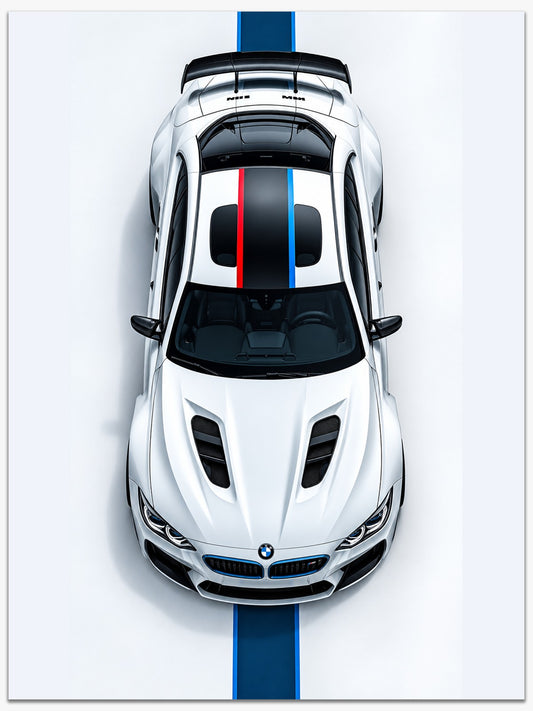 BMW Upview Poster