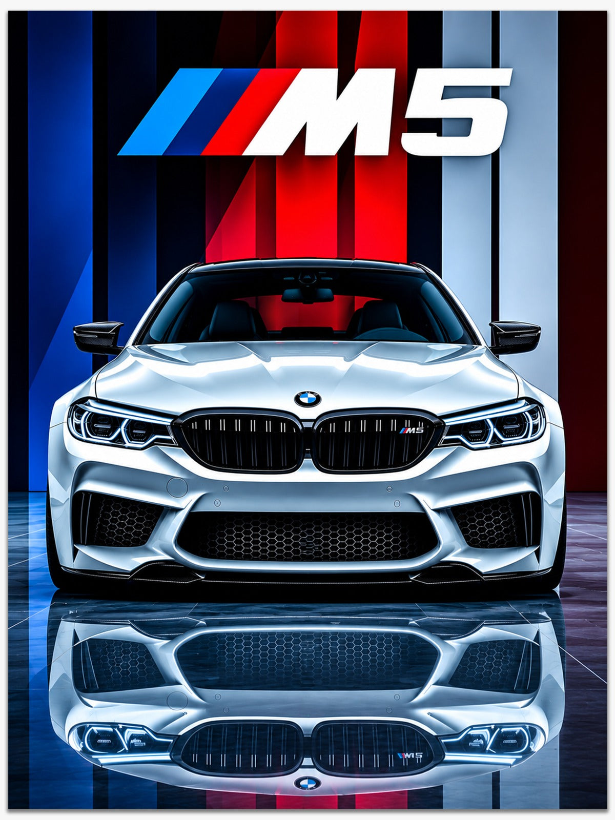 Cool BMW M5 Poster