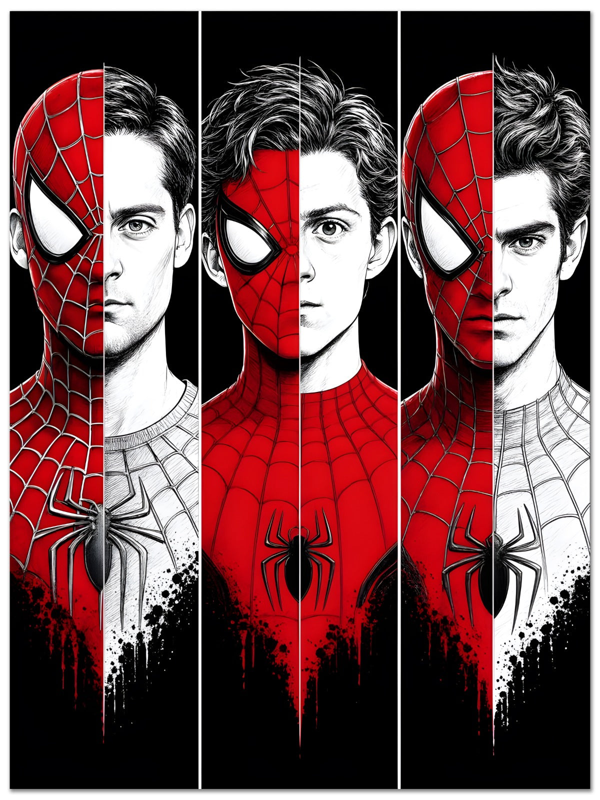 All Spiderman Poster