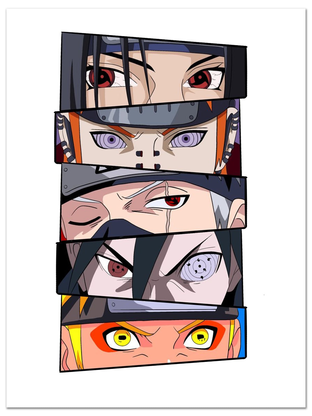 Naruto Eyes Poster