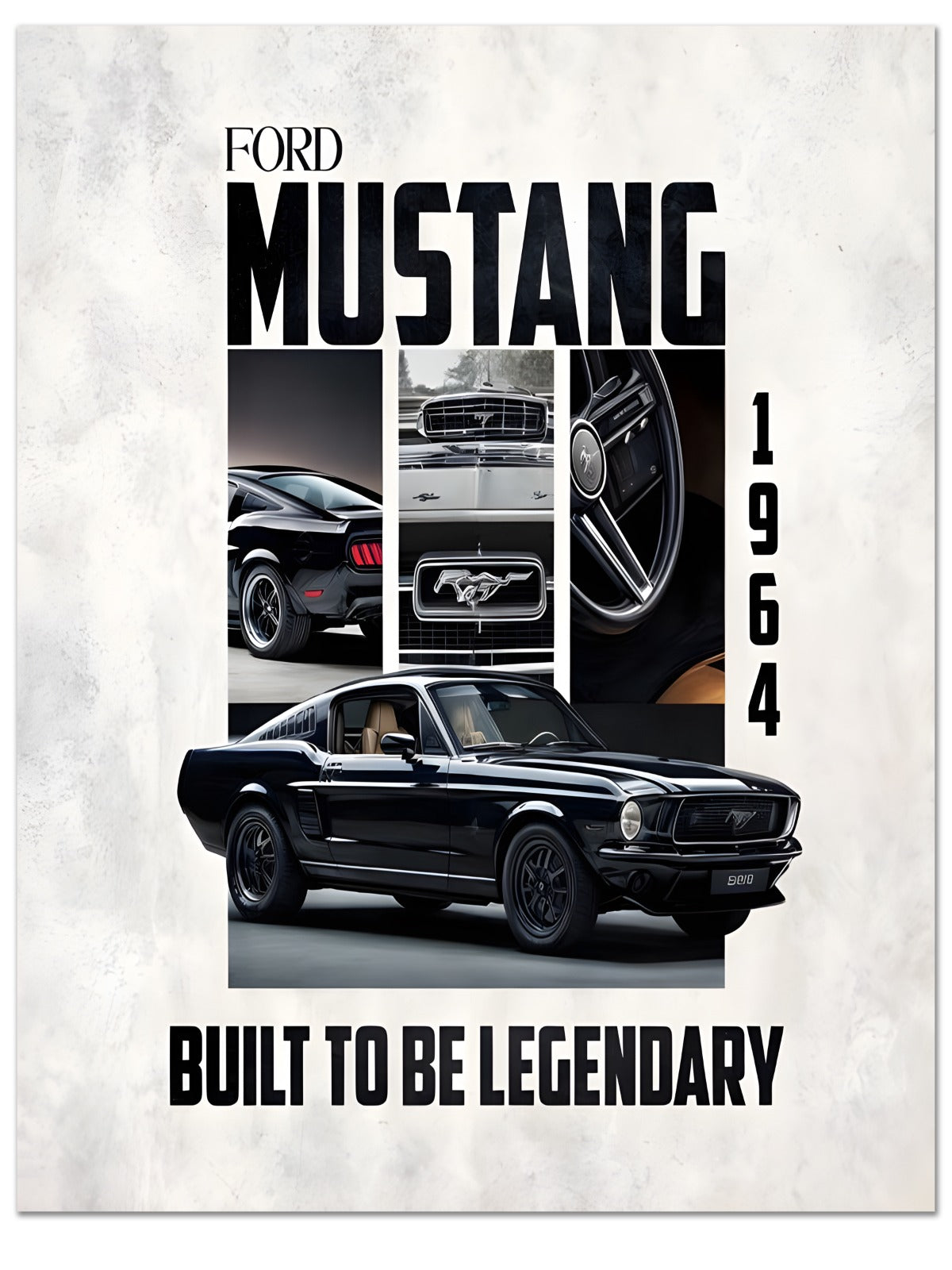 Ford Mustang Poster