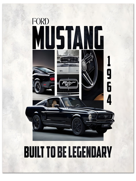 Ford Mustang Poster