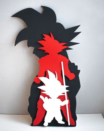 DBZ Goku Layered Acrylic