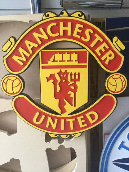 Manchester United Acrylic Logo