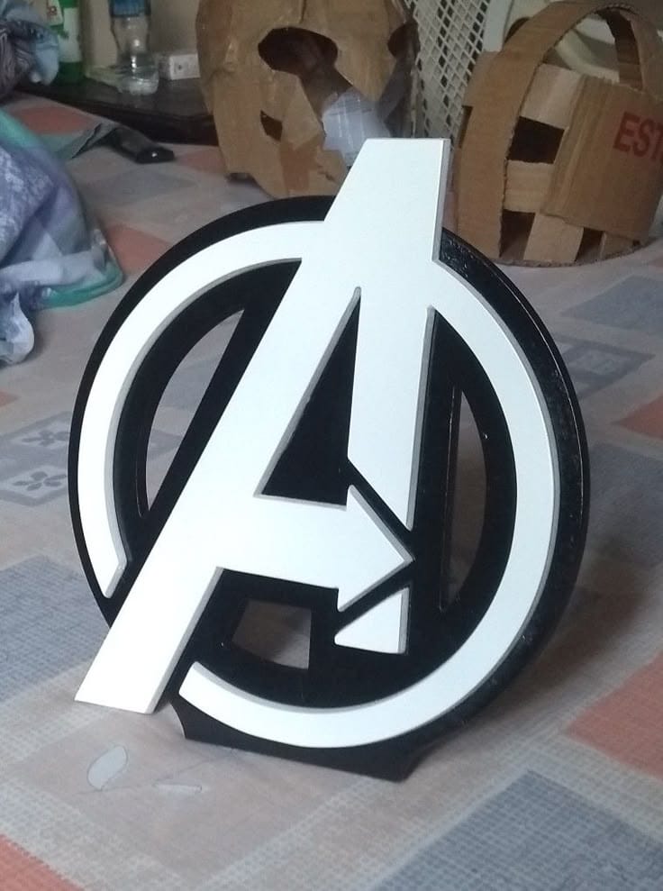 Avengers Acrylic Logo