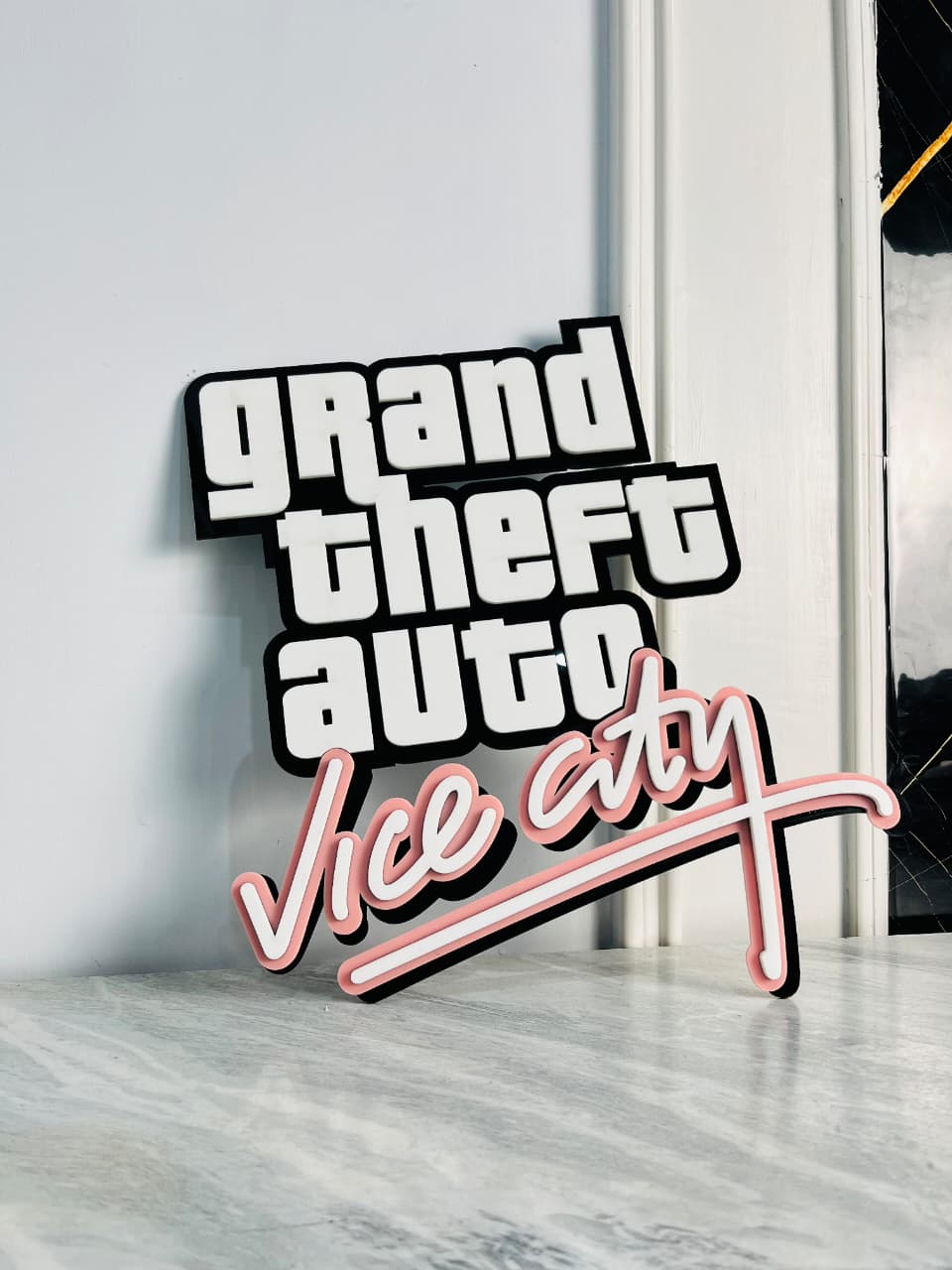 GTA Vice City Acrylic Logo
