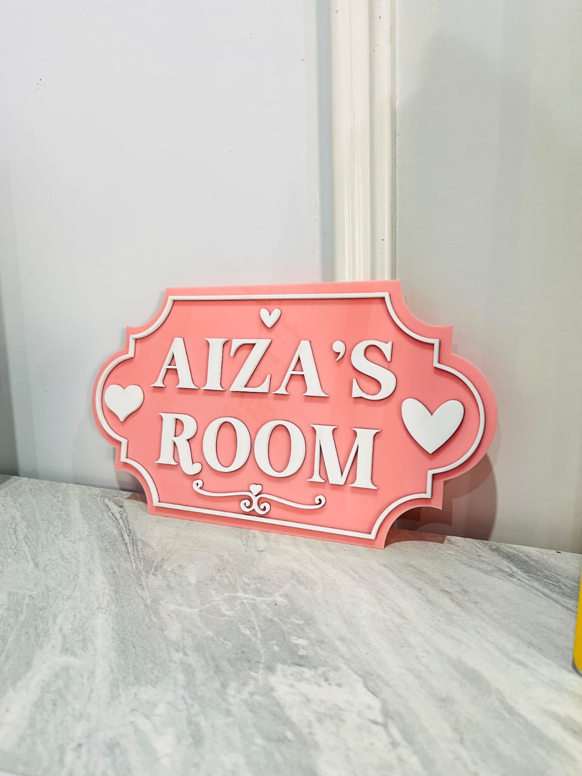 Custom Acrylic Door Name Plate