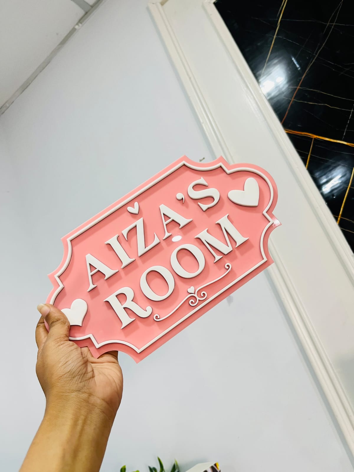 Custom Acrylic Door Name Plate